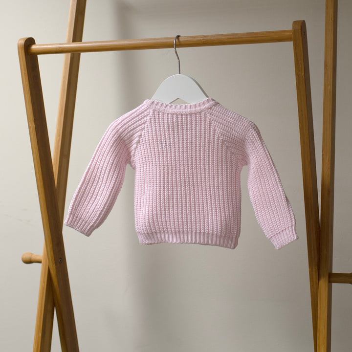Mabel & Fox - Knitted Jumper - Pink - Mabel & Fox
