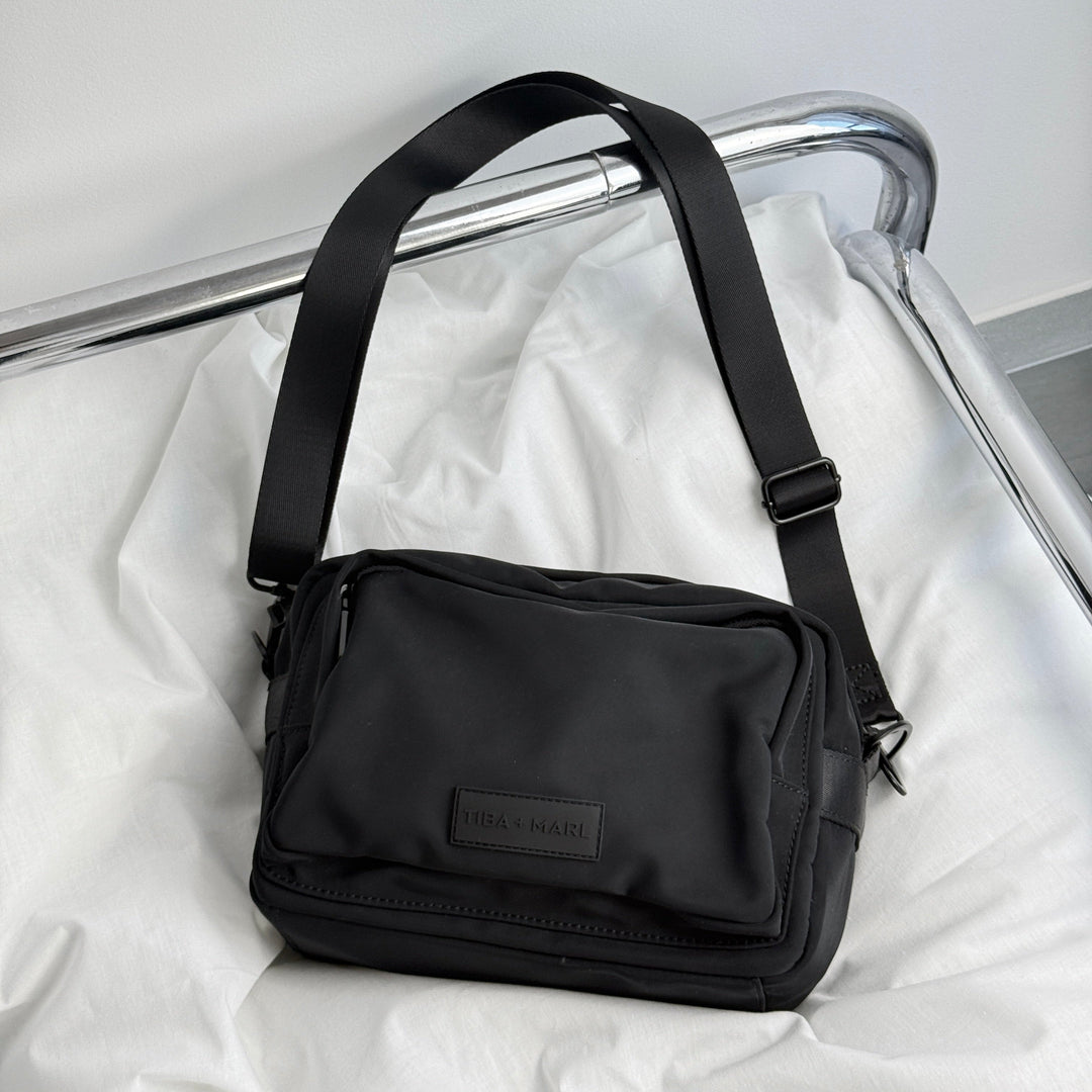 Hiro Buggy Organiser / Changing Bag Black - Mabel & Fox
