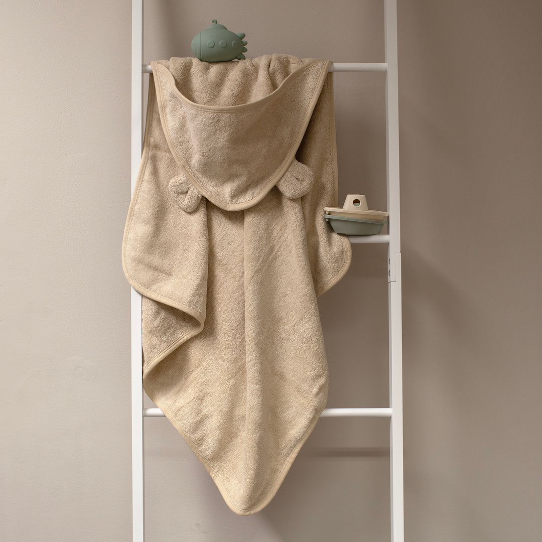 Mabel & Fox - Hooded Towel - Natural Beige