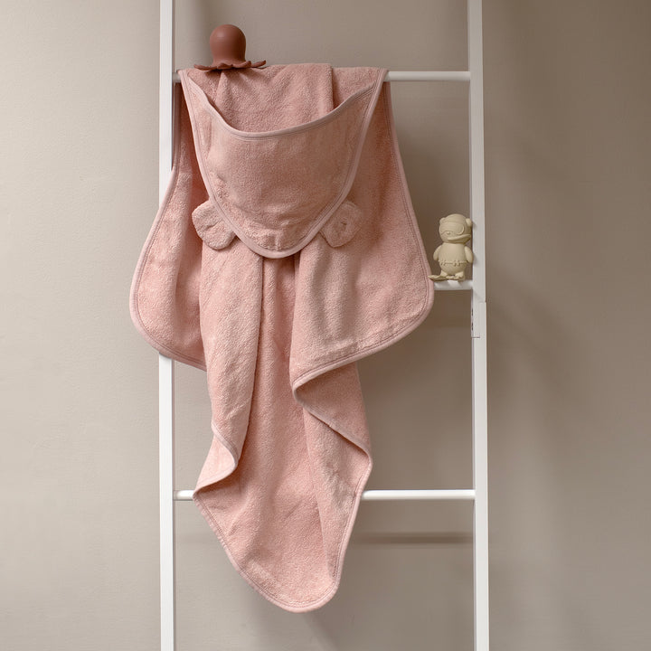 Mabel & Fox - Hooded Towel - Dusky Pink