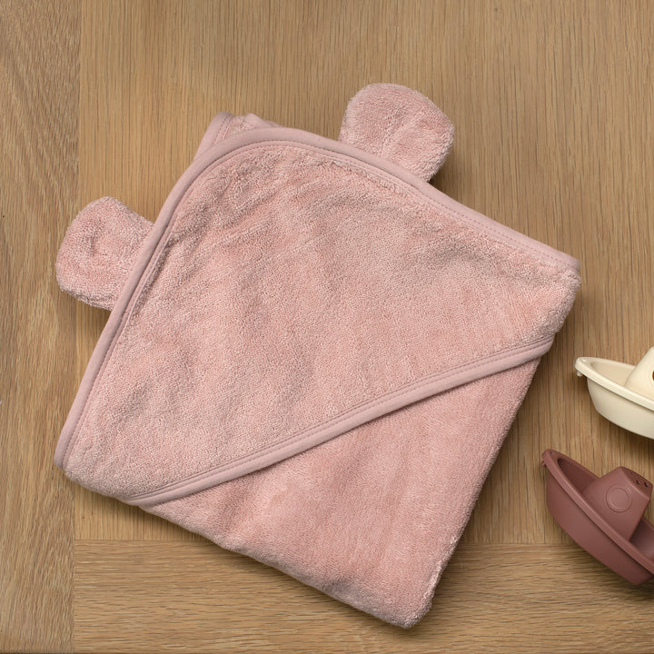 Mabel & Fox - Hooded Towel - Dusky Pink