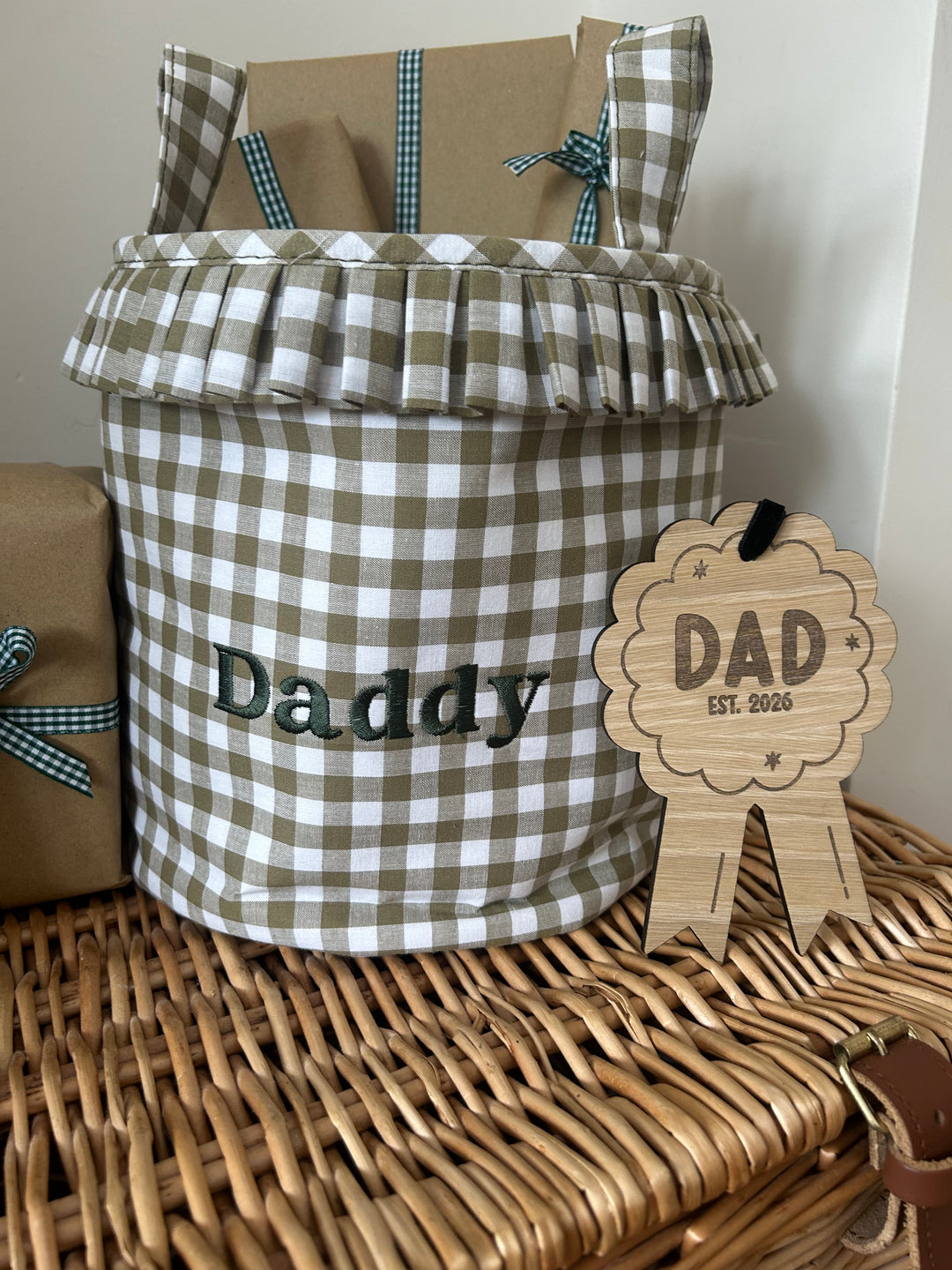 Mabel & Fox - Personalised Wooden Rosette - Est