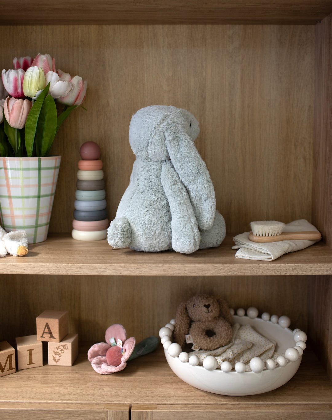 Mabel & Fox - Personalised Soft Toy Bunny - Basil