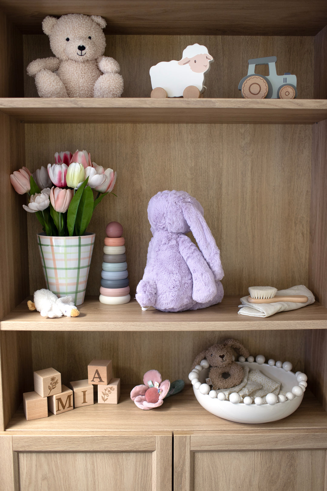 Mabel & Fox - Soft Toy Bunny - Violet - Mabel & Fox