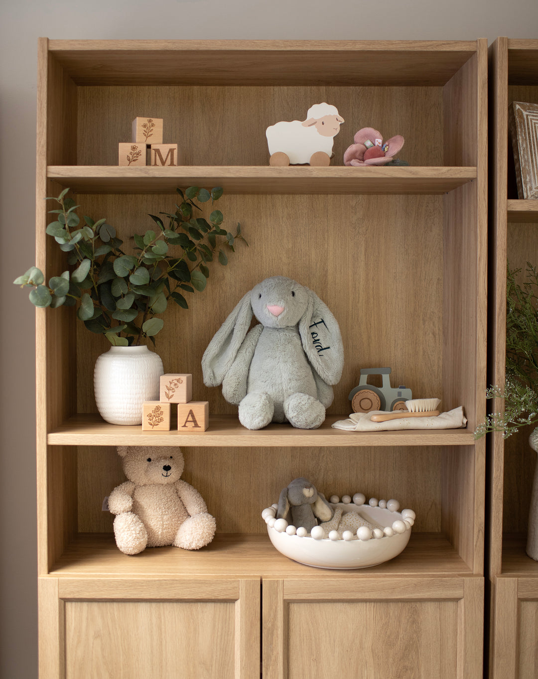 Mabel & Fox - Personalised Soft Toy Bunny - Basil