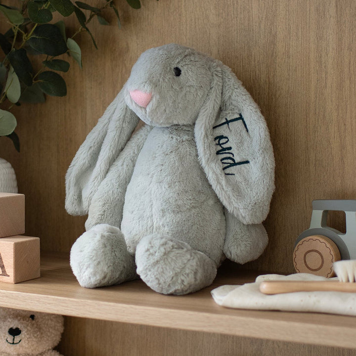 Mabel & Fox - Personalised Soft Toy Bunny - Basil