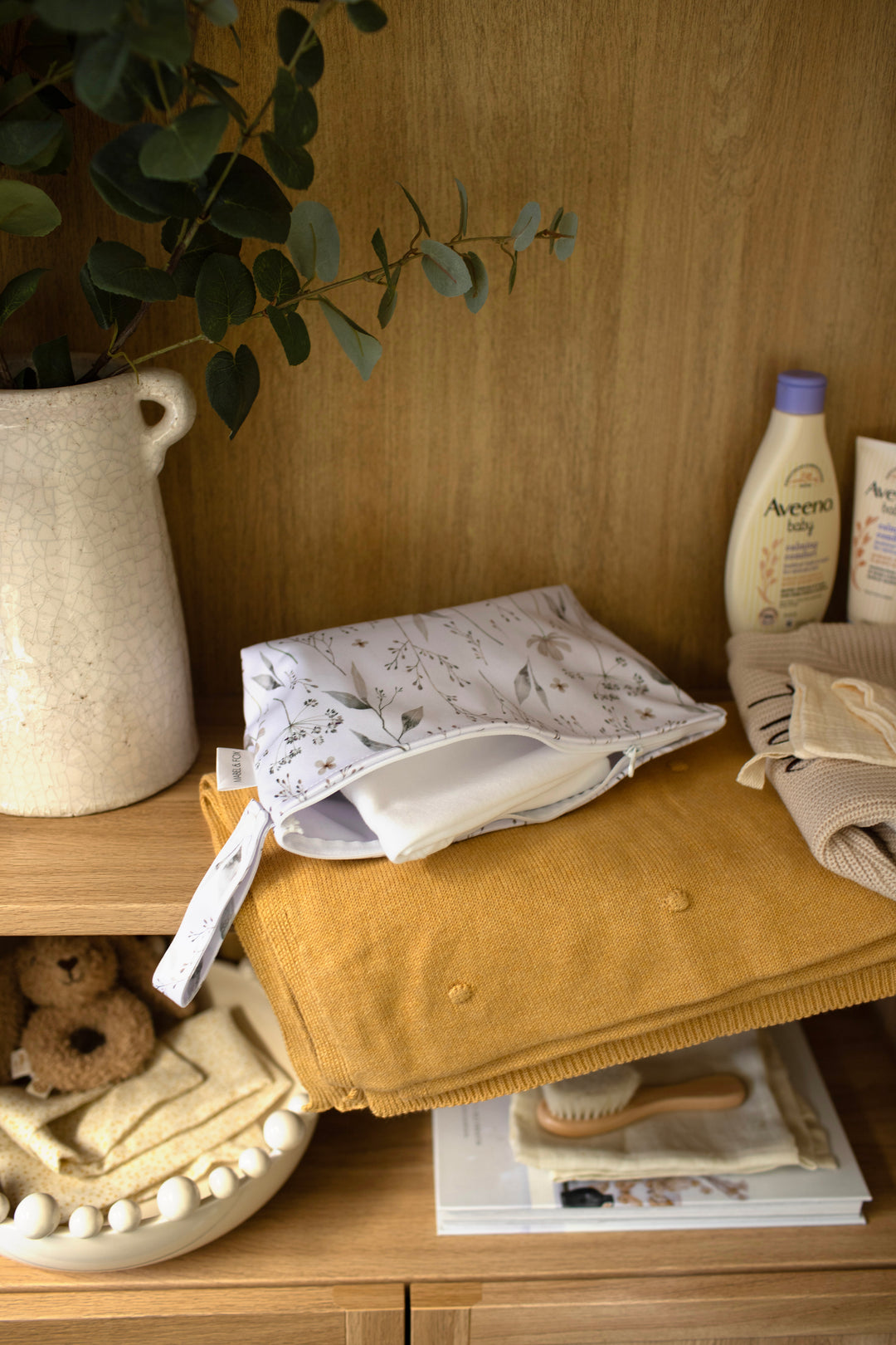 Mabel & Fox - Wet Bag - Natural Wildflowers - Mabel & Fox