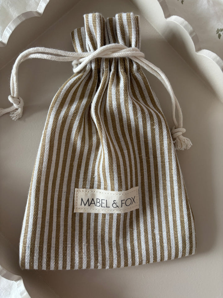 Mabel & Fox - Personalised Wooden Brush Set - Botanical (3 Pack)
