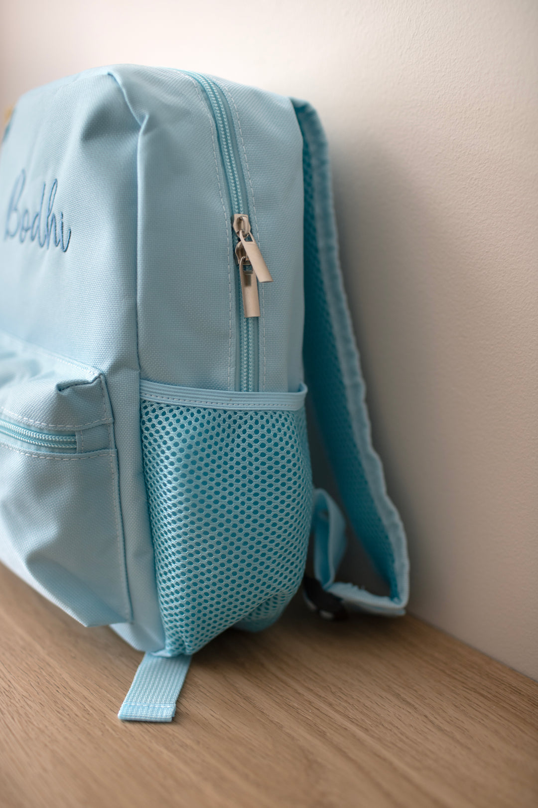 Mabel & Fox - Personalised Kids Mini Backpack - Blue - Mabel & Fox