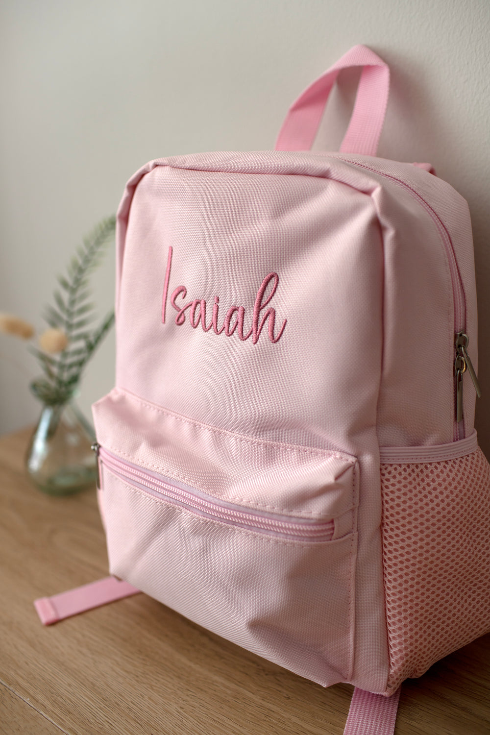 Mabel & Fox - Personalised Kids Mini Backpack - Pink - Mabel & Fox