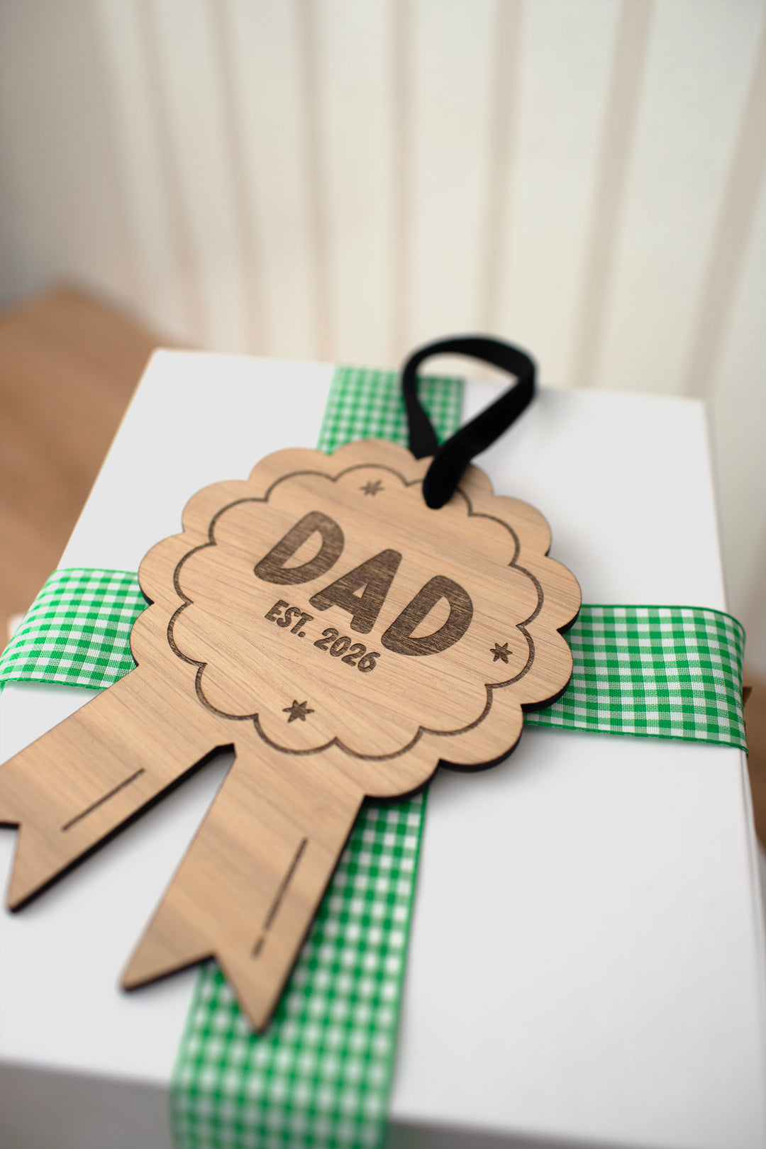 Mabel & Fox - Personalised Wooden Rosette - World's Best - Mabel & Fox