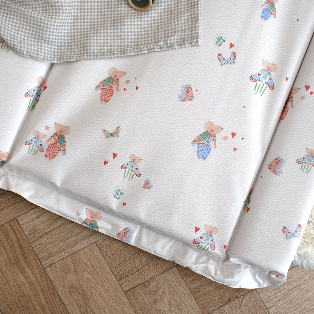Mabel & Fox - Baby Changing Mat - Butterfly Mice - Mabel & Fox