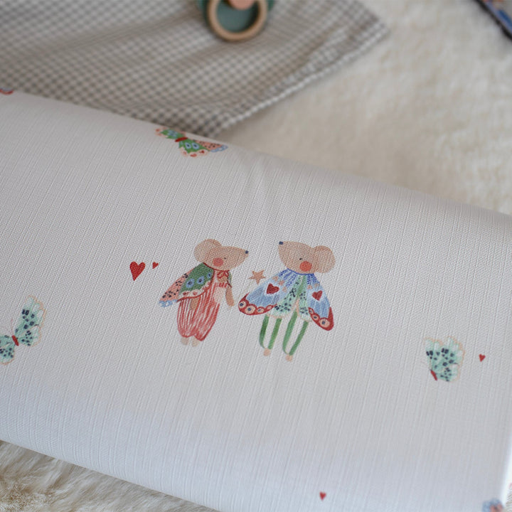 Mabel & Fox - Travel Changing Mat - Butterfly Mice - Mabel & Fox
