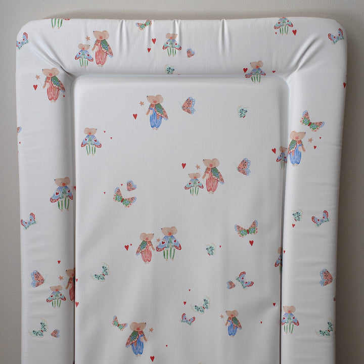 Mabel & Fox - Baby Changing Mat - Butterfly Mice - Mabel & Fox