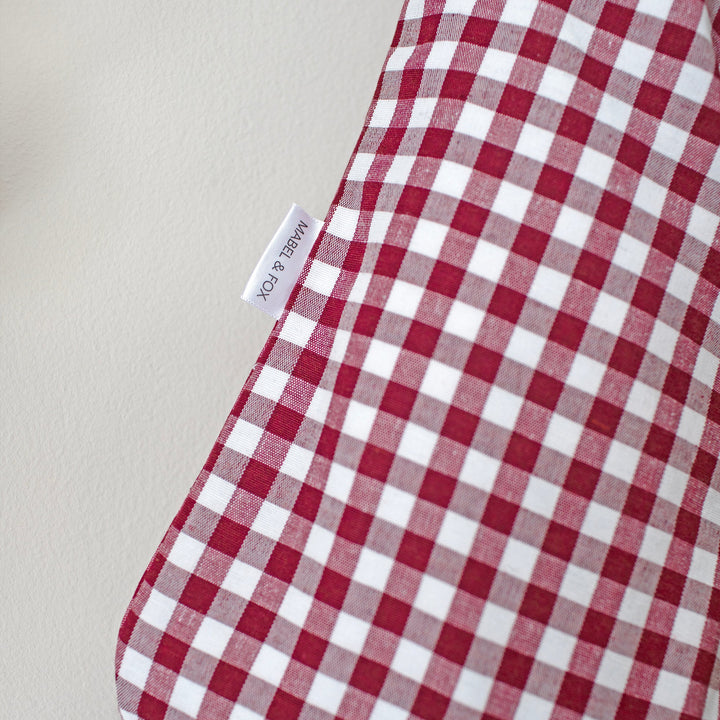 Mabel & Fox - Red Gingham Stocking