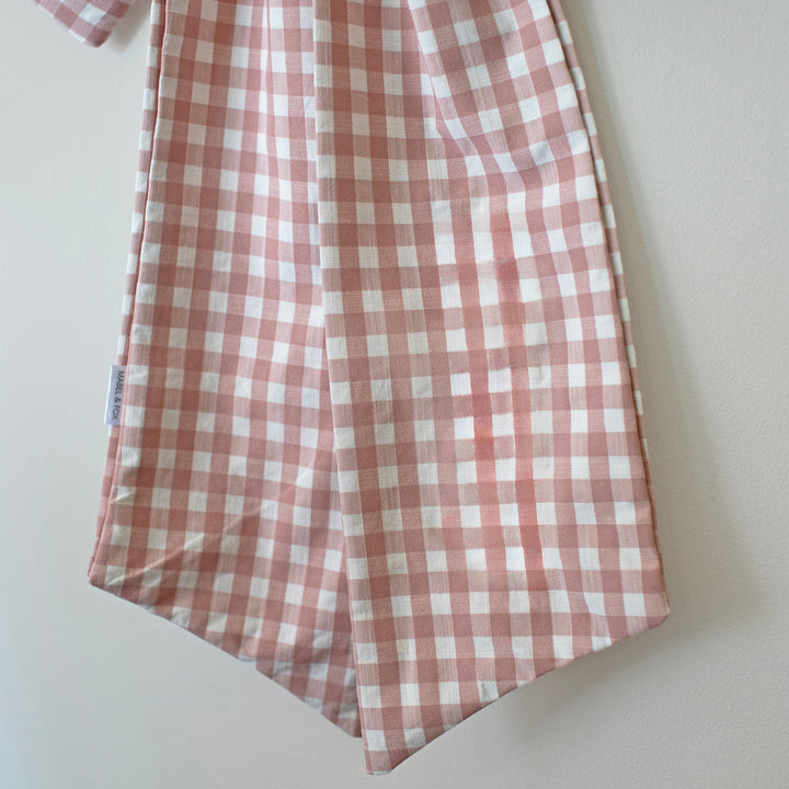 Mabel & Fox - Pink Gingham Bow