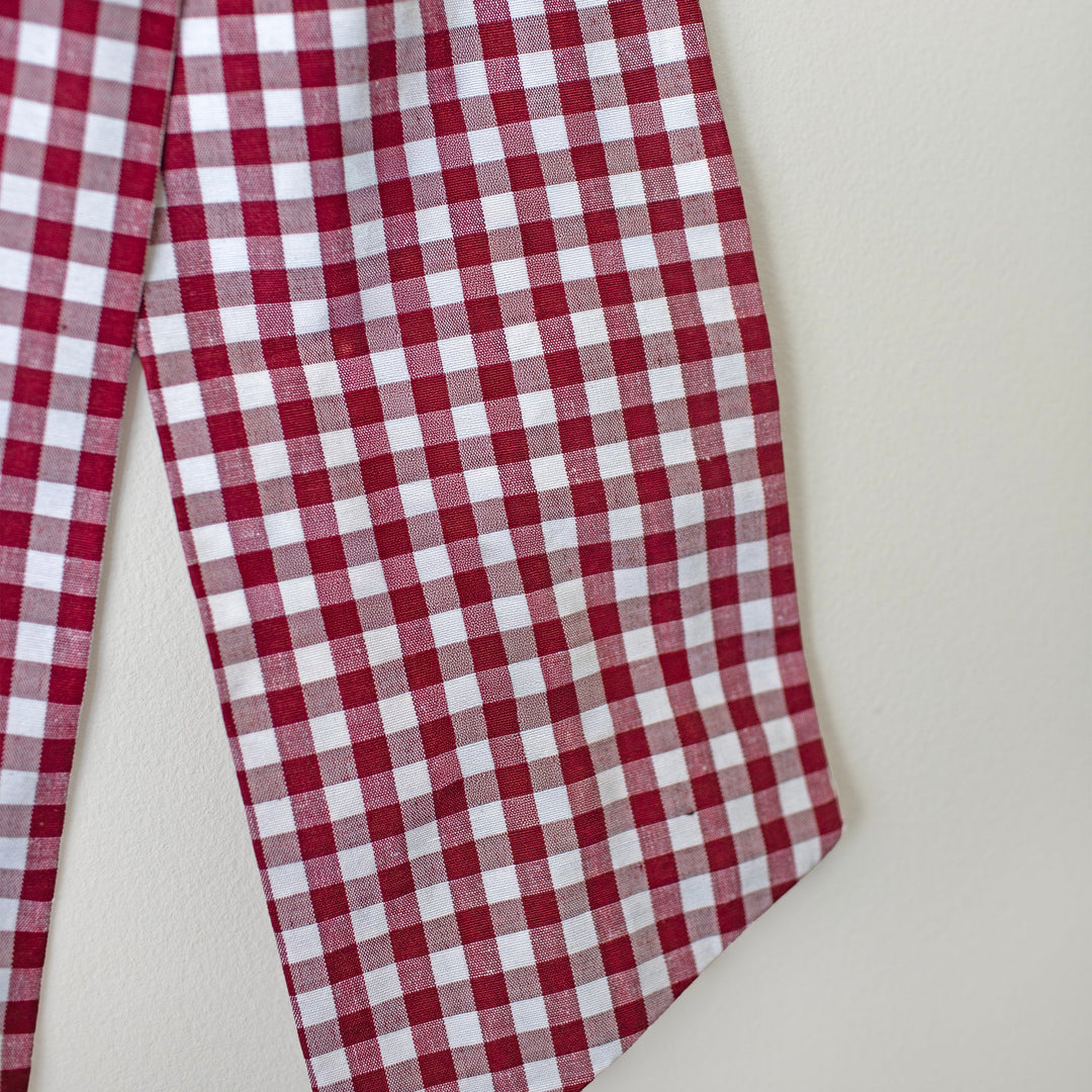 Mabel & Fox - Red Gingham Bow