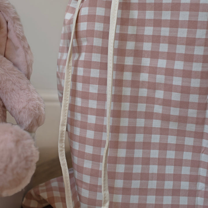 Mabel & Fox - Pink Gingham Gift Sack