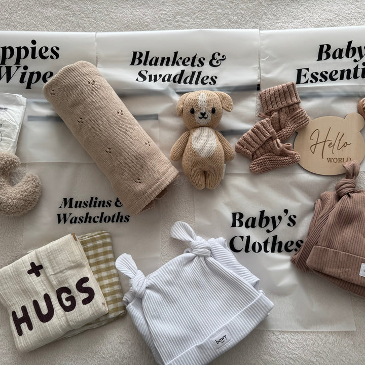 Mabel & Fox - Hospital Bag Organisers (12 Pcs) - Mabel & Fox