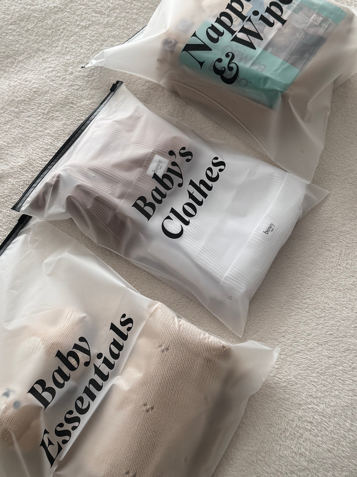 Mabel & Fox - Hospital Bag Organisers (12 Pcs) - Mabel & Fox