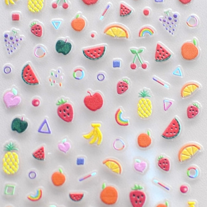 The Natural Play Makeup Company – Children’s Nail Stickers – Tutti Frutti