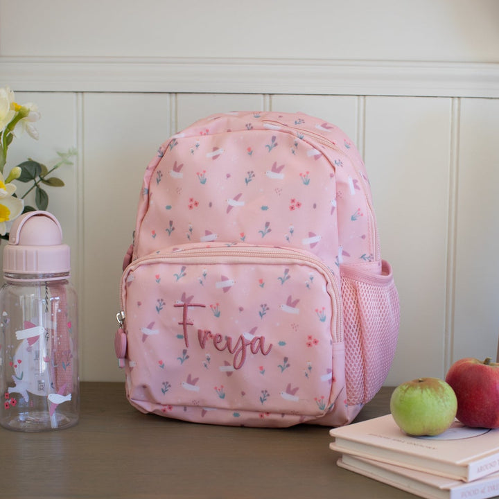 Tutete - Personalised Children's Backpack - Blossom Birds