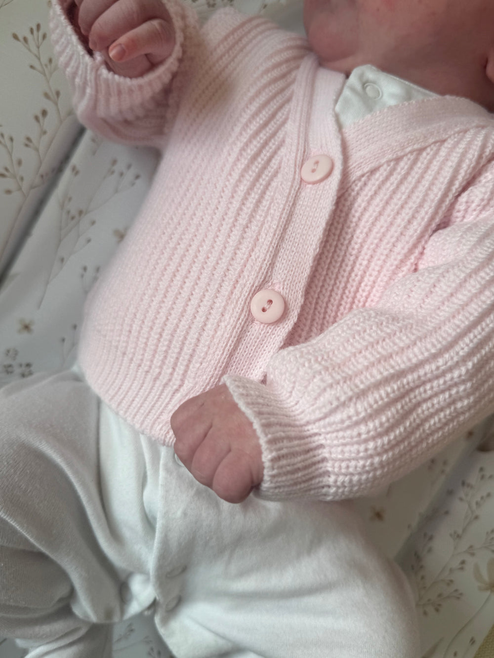 Mabel & Fox - Personalised Knitted Cardigan - Pink - Mabel & Fox