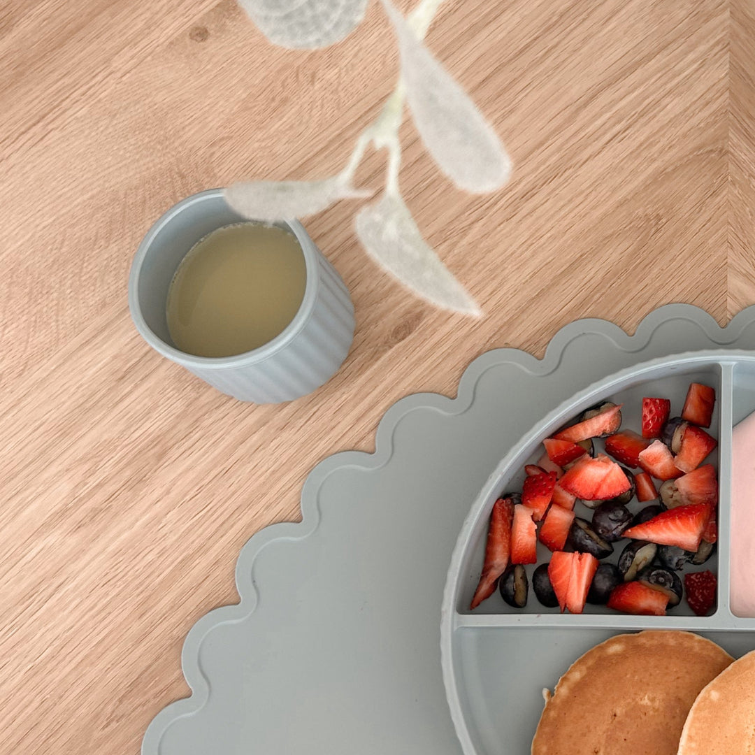 Mabel & Fox - Silicone Cup - Blue
