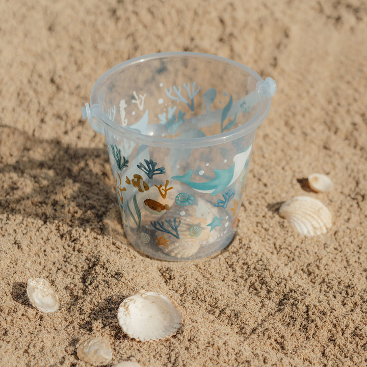 Little Dutch - Seashell Bucket - Ocean Dreams Blue