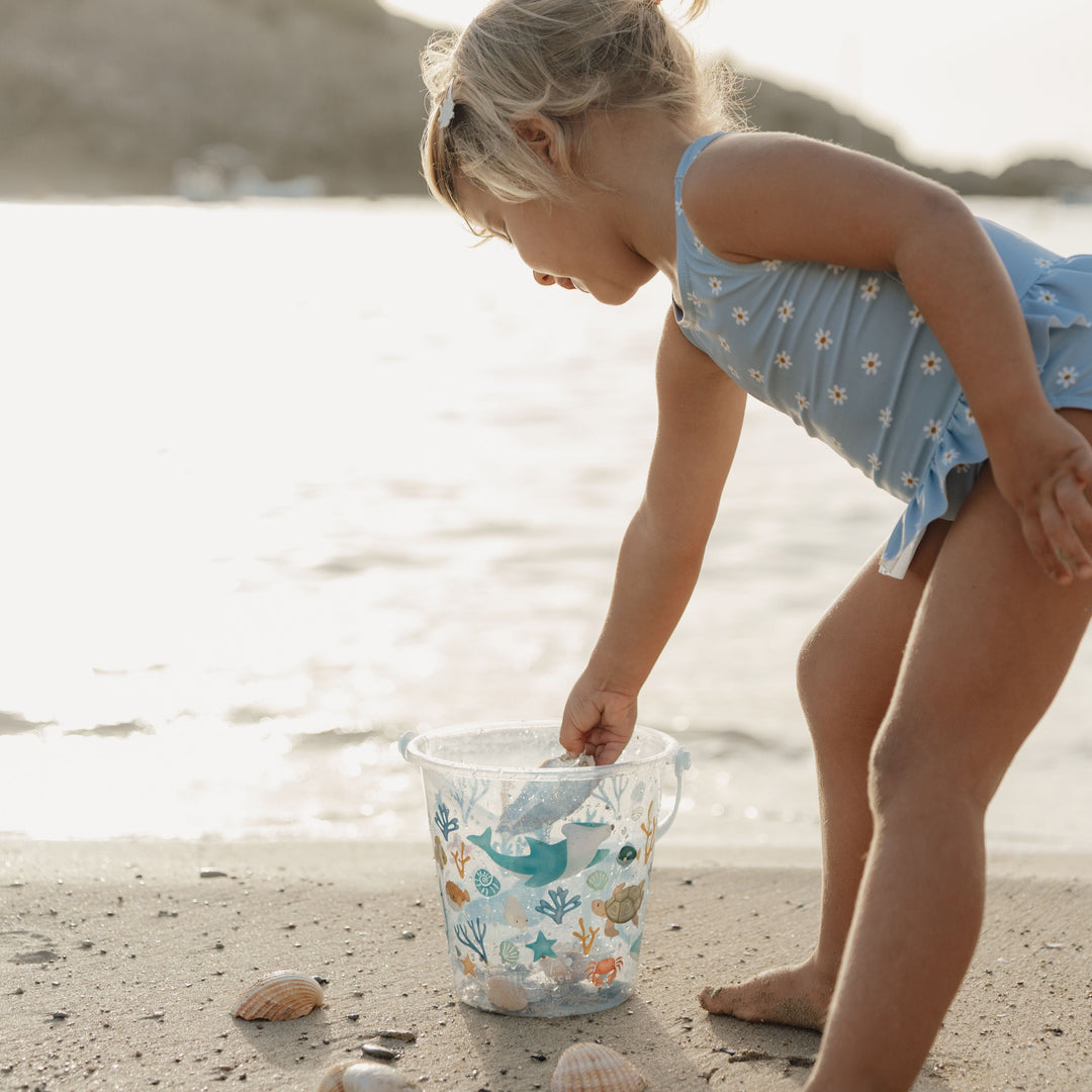 Little Dutch - Seashell Bucket - Ocean Dreams Blue