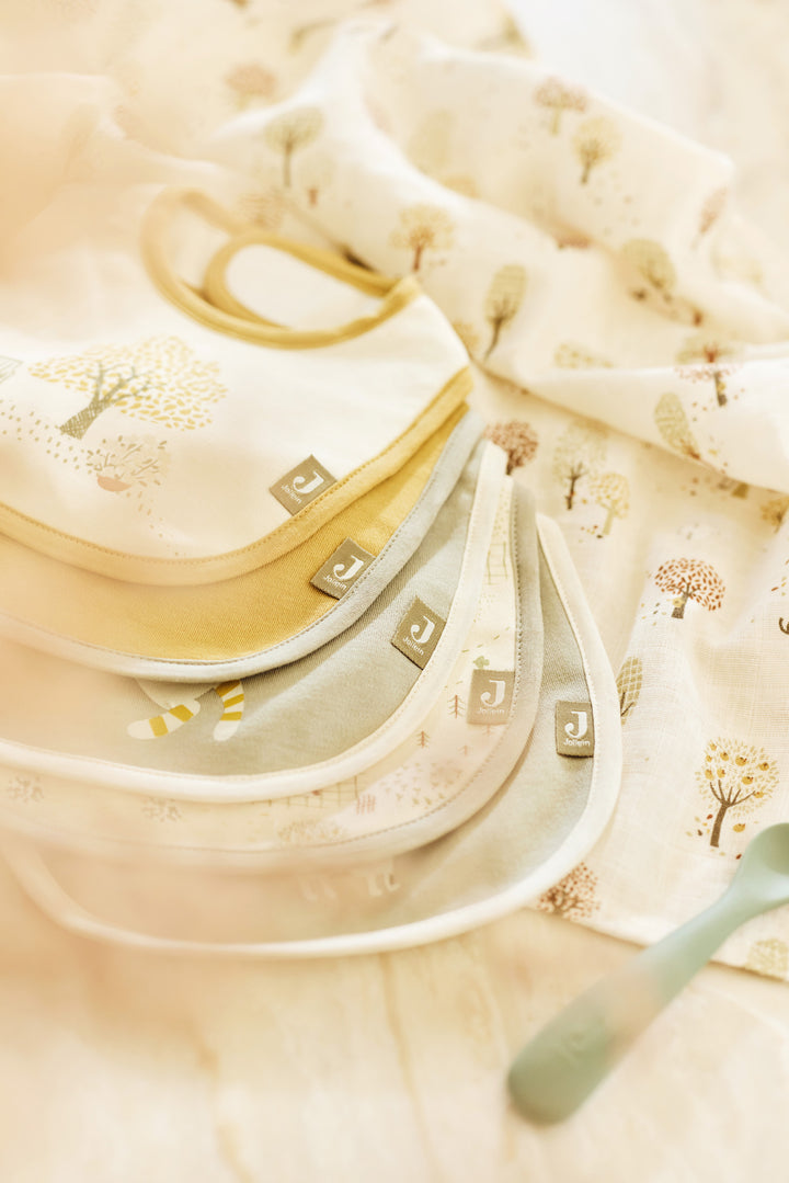 Jollein - Cloth Muslin - 70x70cm - Tiny Park  (3 pack)
