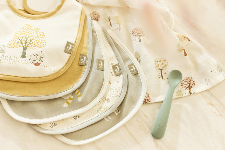 Jollein - Cloth Muslin - 70x70cm - Tiny Park  (3 pack)