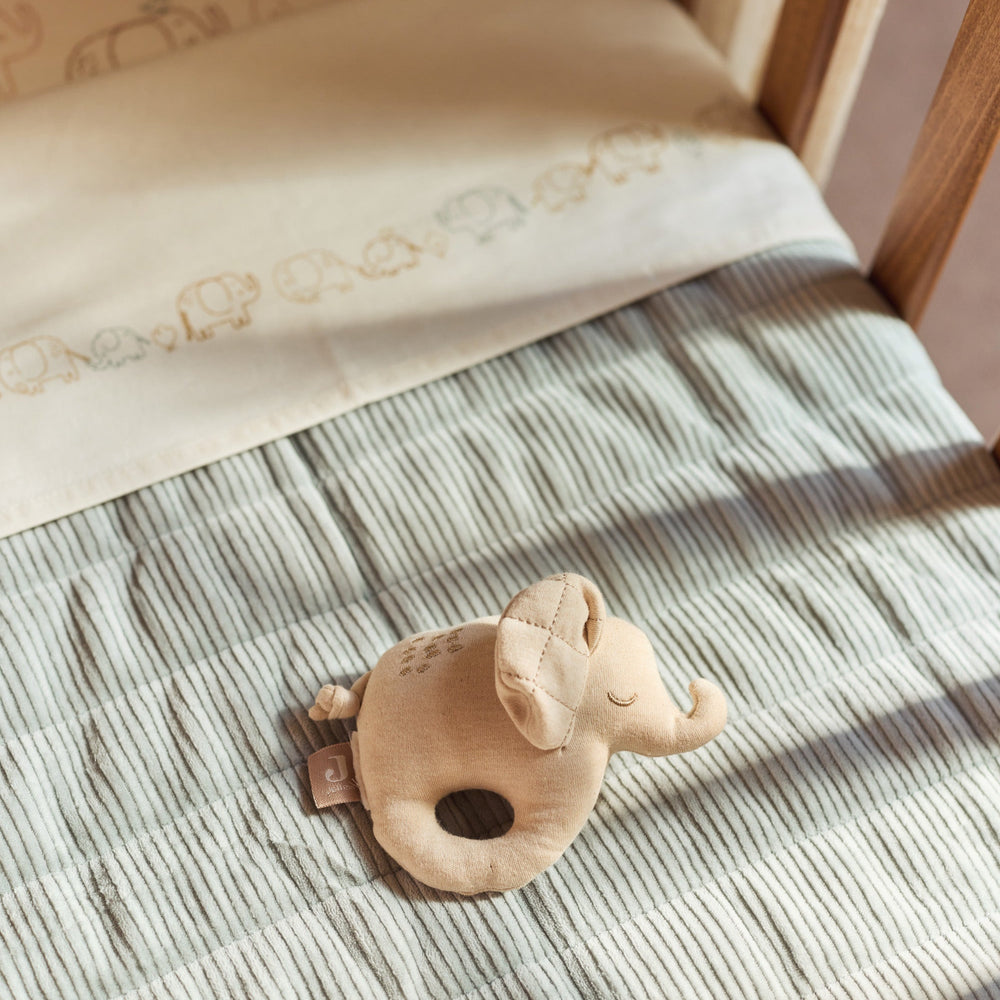 Jollein - Blanket Cradle - Velvet Rib - Sea Green - 75x100cm - Mabel & Fox