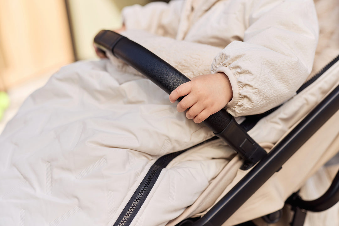 Jollein - Buggy Footmuff - Sand - Mabel & Fox