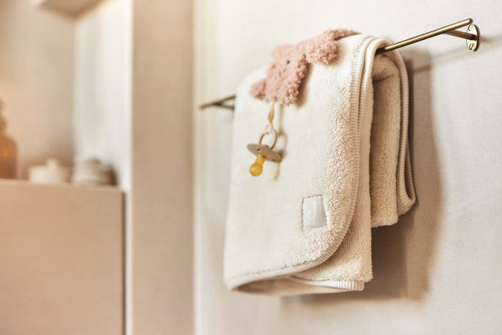 Jollein - Blanket Cradle - 75x100cm - Basic Jersey/Sherpa - Warm Sand
