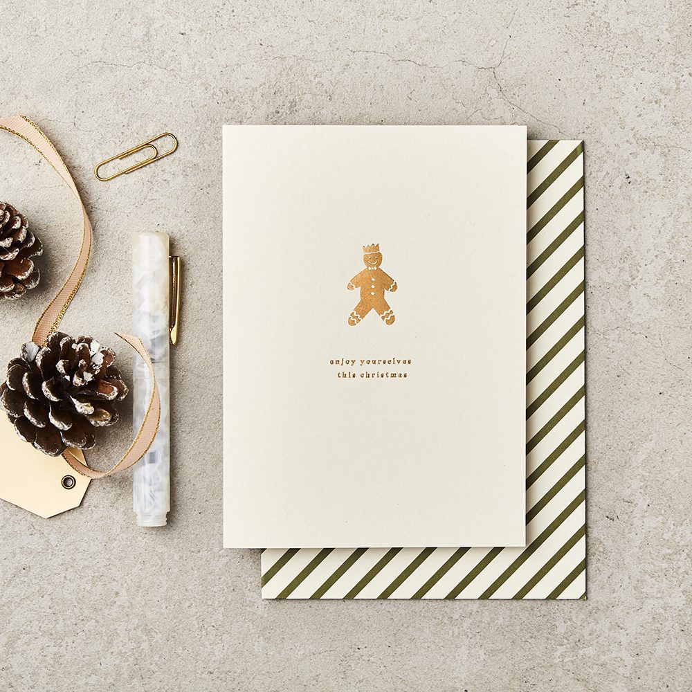 Katie Leamon - Christmas Card - Gingerbread
