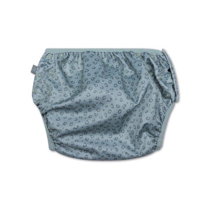 Swim Essentials - Swim Diaper - Green Leopard Print