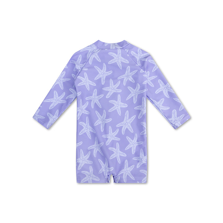 Swim Essentials - UV Swimsuit - Lilac Sea Stars