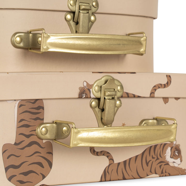 Konges Slojd - 2 Pack Suitcase - Tiger Sand