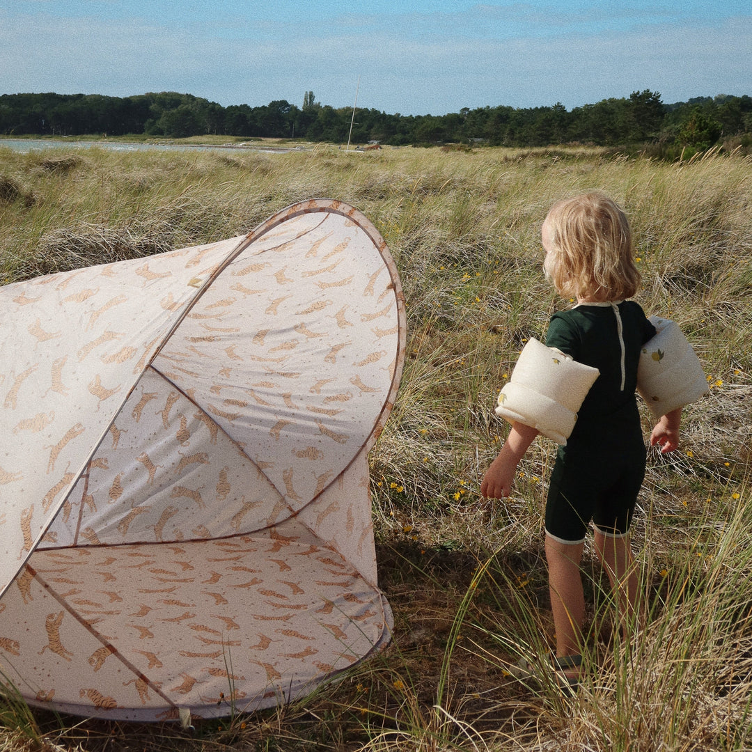 Konges Slojd - Beach Pop Up Mini Tent - Anti UV 50+ - Tiger