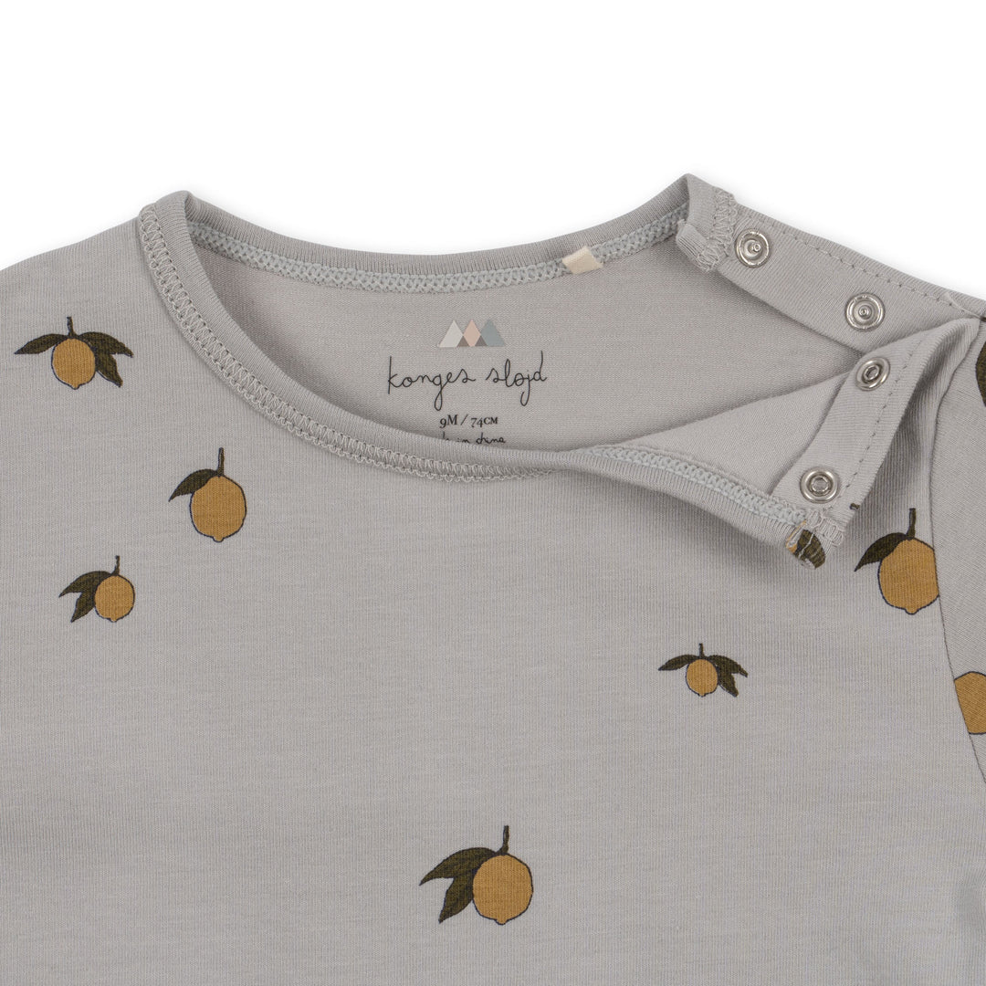 Konges Slojd - Basic Onesie - Lemon Harbour