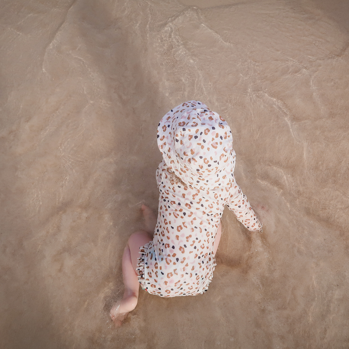 Swim Essentials - UV Sun Hat - Leopard Print