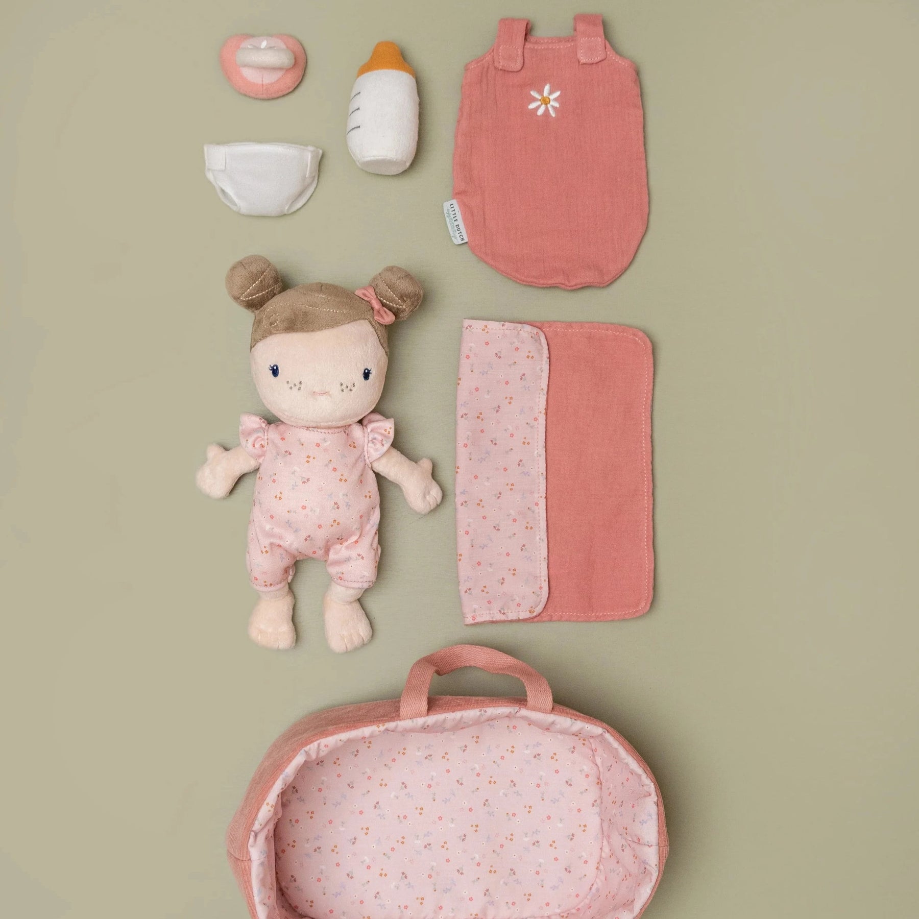 Little Dutch® Poupée Rosa Pink  Baby dolls, Dutch baby, Nature baby shower