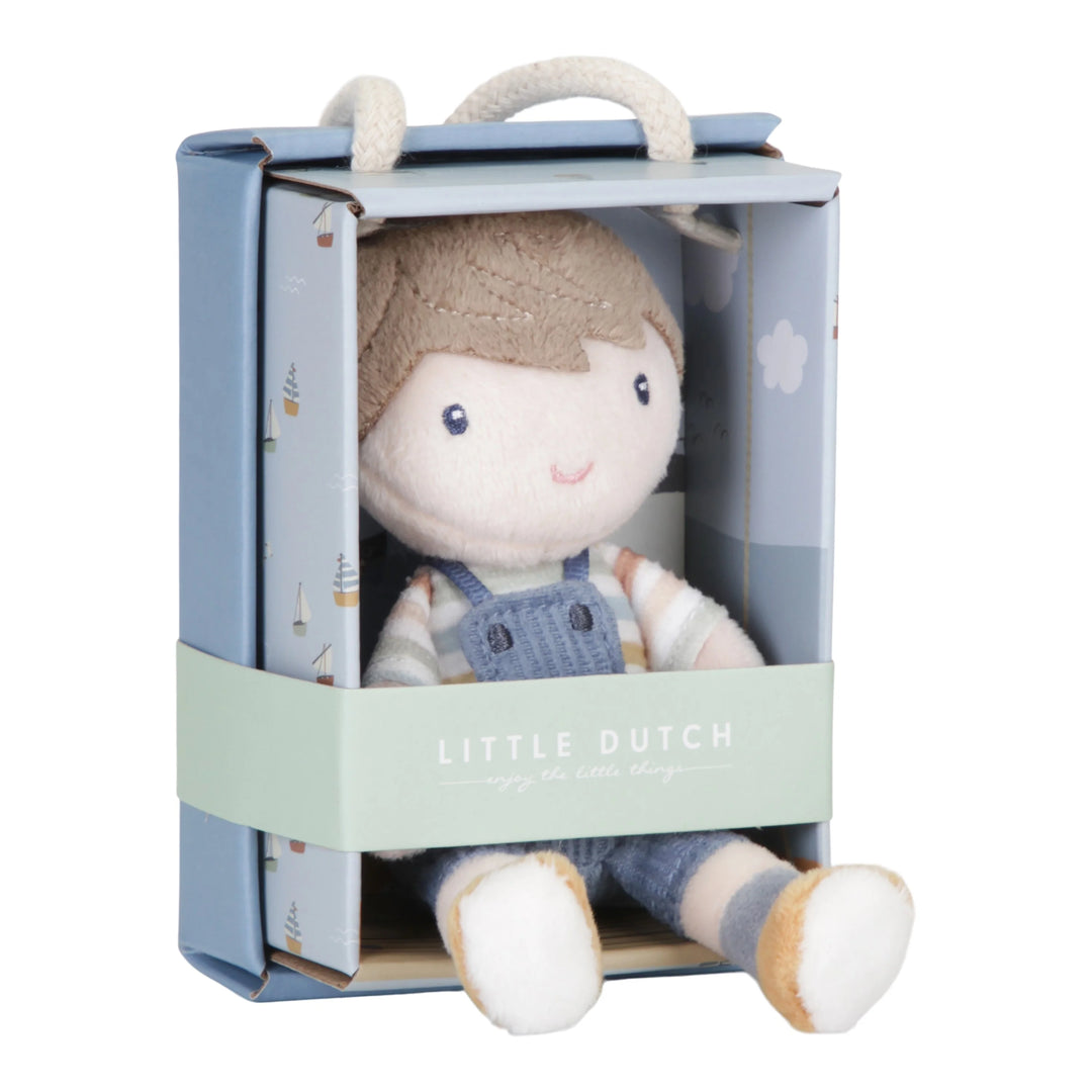 Little Dutch - Cuddle Doll - Jim - 10cm