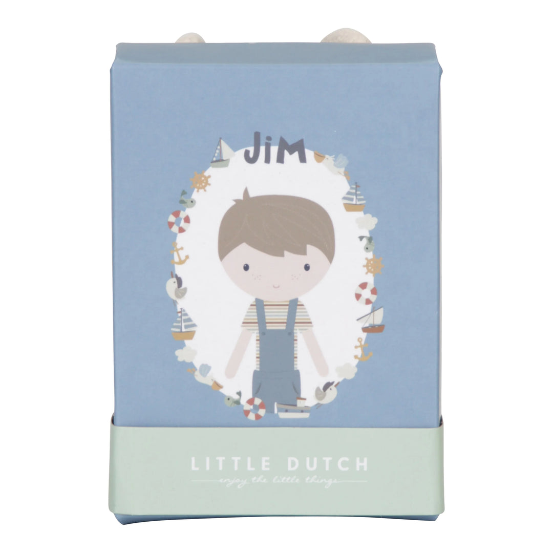 Little Dutch - Cuddle Doll - Jim - 10cm - Mabel & Fox