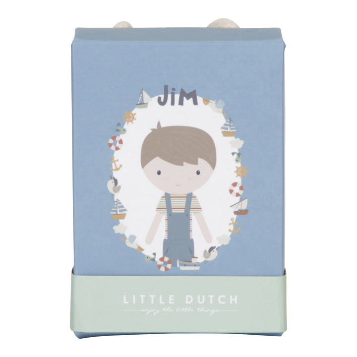 Little Dutch - Cuddle Doll - Jim - 10cm - Mabel & Fox