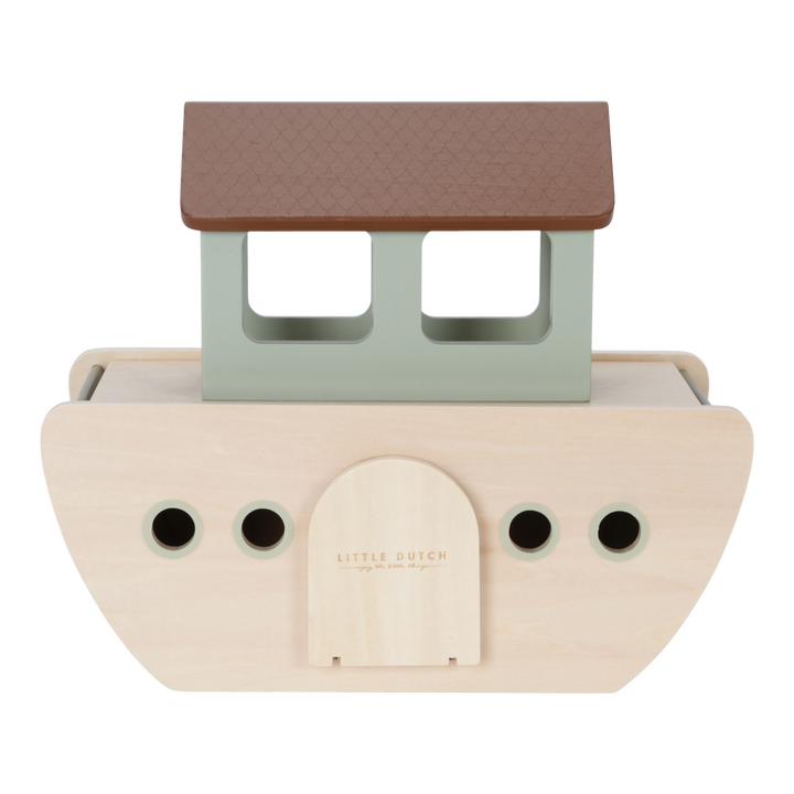 Little Dutch - Wooden Noah's Ark (New Design)