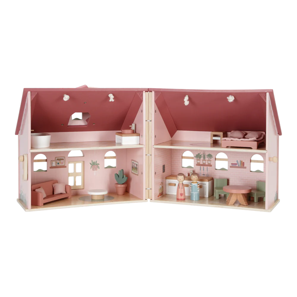 Dollhouse that opens and closes hotsell