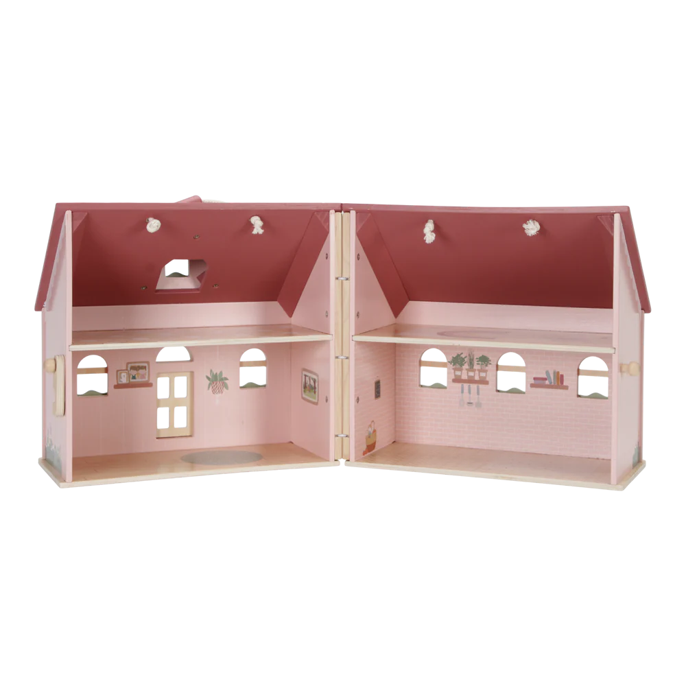 Little Dutch Wooden Portable Dollhouse Mabel Fox