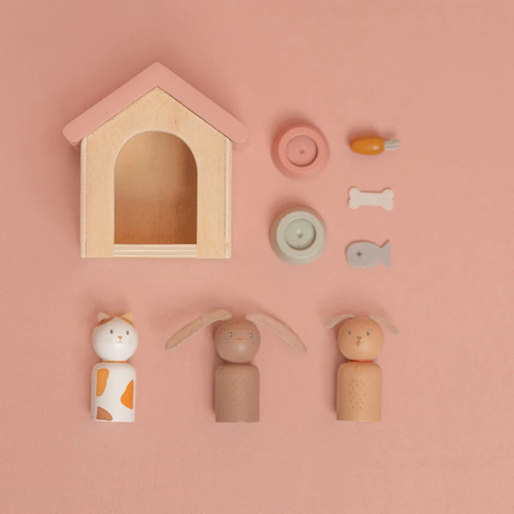 Little Dutch - Dollhouse - Pet Expansion Set